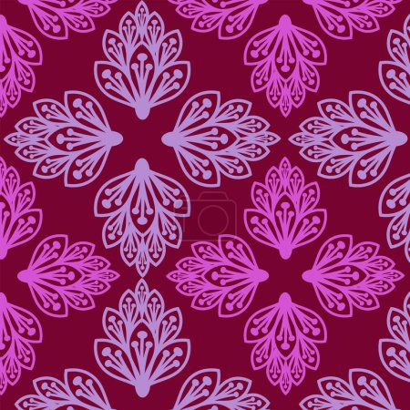 Abstract floral pattern background, luxury pattern, stylish abstract vector illustration