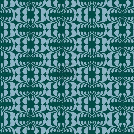 Vector seamless pattern. Modern stylish abstract texture. Repeating geometric shapes from striped elements