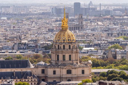 Foto de La iglesia cúpula de Les Invalides y la tumba de Napoleón paris - Imagen libre de derechos