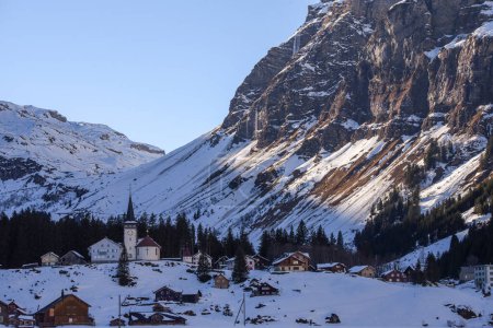 Foto de Cordillera de Urnerboden en los Alpes Suizos en Cantón Uri - Imagen libre de derechos