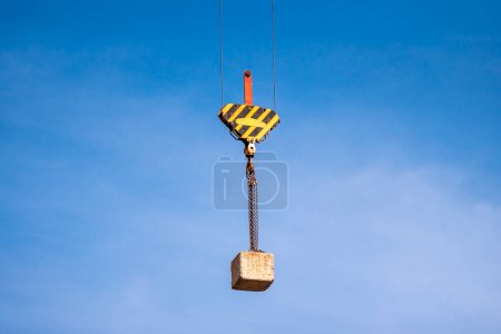 Photo for Crane on background of blue sky - Royalty Free Image
