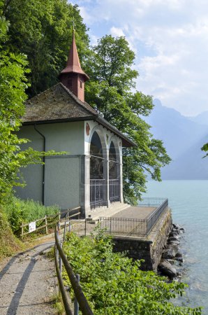 Tell's Chapel at Lake Lucerne. Switzerland