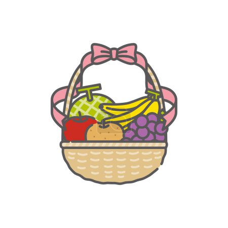 Gifts Assorted fruits in a basket