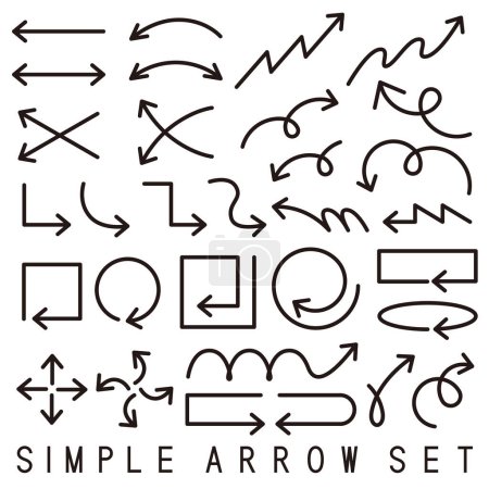 Material: simple arrow set