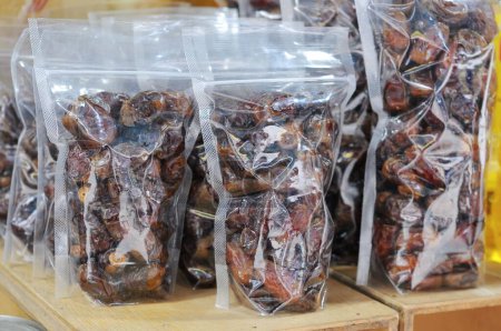 Photo for Dried dates for cooking in the market - Royalty Free Image