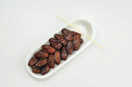Dried dates as a dish to break the fast