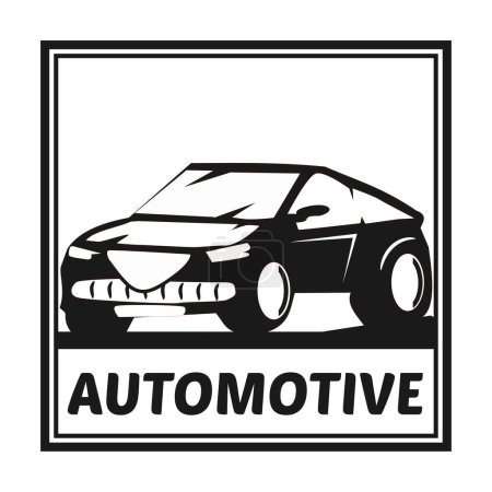 Téléchargez les illustrations : Logo de voiture, vecteur, illustration - en licence libre de droit