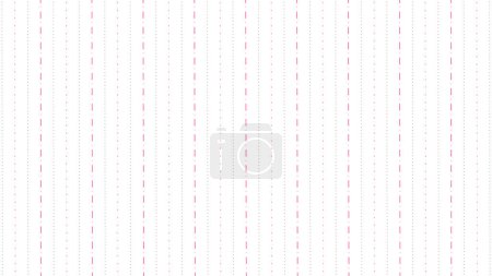 Abstract geometric pink lines background with stripes pattern and gray dots white background texture