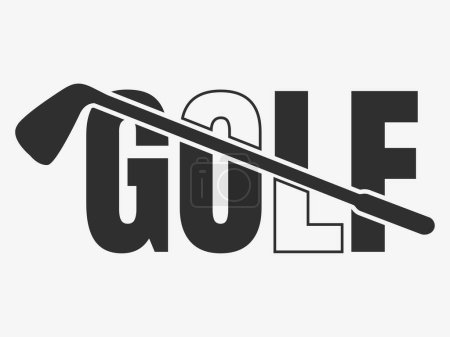 Photo for Golf Typography Design, Elevate Your Golf Game Typography Set,  Golf Typography, Trendy Golf Typography Graphics Pack, Stylish Golf Typography Art, Golf Typography Designs,  Sports Typography - Royalty Free Image