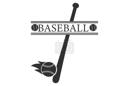 Baseball inspiriertes Design, Kreative Baseball Typografie Kunst, Typografisches Baseball Design für Fans, Typografie Kunst für Baseball Enthusiasten, Baseball inspirierte Grafiken