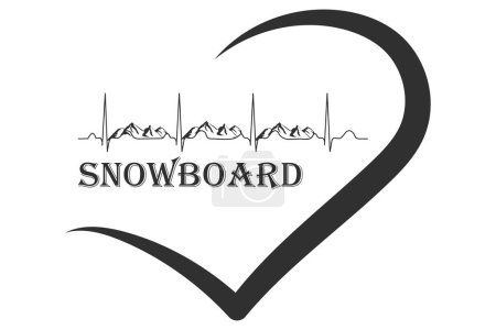 Snowboard Typografie Design, Snowboard Typografie, Snowboard Liebhaber Typografische Illustrationen, Typografie für Snowboarder, Snowboard Typografie, Typografische Grafik