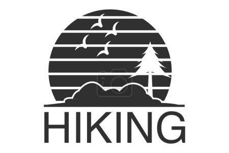 Hiking Adventure Tee, Nature Lover 's Shirt, Outdoor Adventure Tee, Wanderweg Tee, Mountain Lover' s Tee, Wandertypografie, Wandertypografie Design
