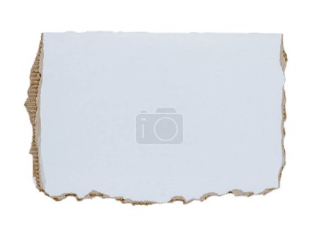 Téléchargez les photos : Papier blanc déchiré message déchiré - en image libre de droit