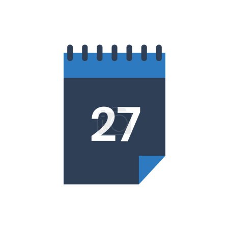 27 Icône calendrier, 27 Icône date pour pictogramme icône de rendez-vous