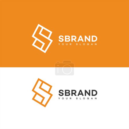 S Brief Logo Icon Markenidentität Zeichen Symbol Vorlage 
