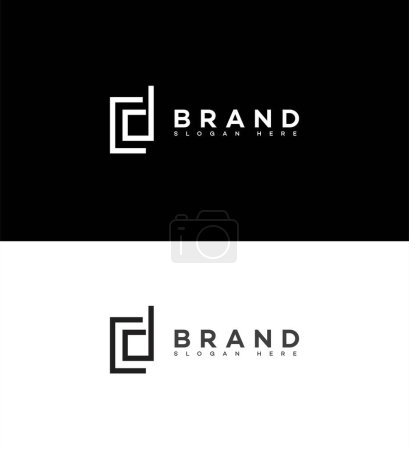 CD, Dc Letter Logo Icon Brand Identity Sign, CD, Dc Letter Symbol Template 
