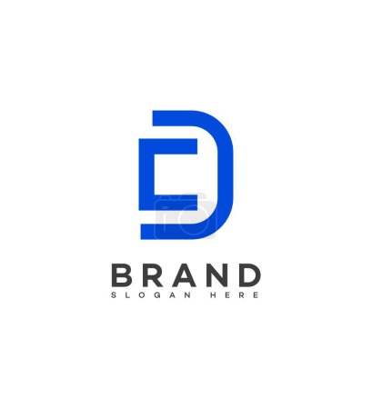 DC, CD Letter Logo Identity Sign Symbol Template