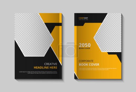 business book cover brochure cover design or annual report and company profile cover and book cover