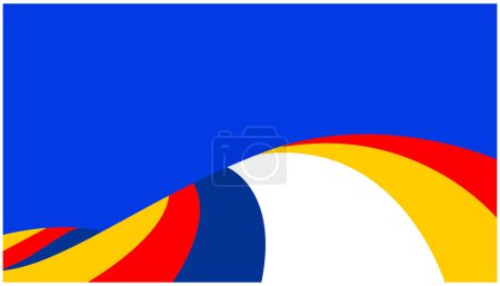 Euro 2024, European Football Championship 2024 in Germany Background theme vector illustration.
