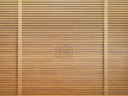 Foto de Paneles horizontales de madera para decoración de interiores fondo de pantalla - Imagen libre de derechos