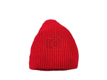chapeau rouge, isolé sur fond blanc