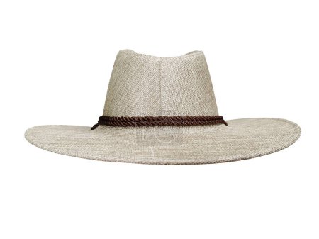 Photo for Cowboy hat isolated on a white background - Royalty Free Image