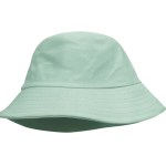 green bucket hat Isolated on a white background
