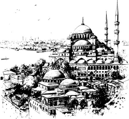 Sketched Istanbul Skyline, Artistic Impressions