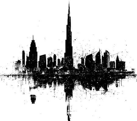 Smart City Skyline of Dubai, Technological Lines