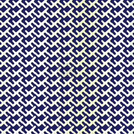 Golden Vibe Nahtloses geometrisches Muster. Abstrakter Hintergrund. Vektorillustration.