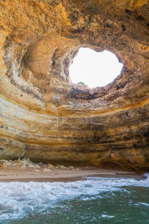 Höhlen von Benagil an der Algarve Portugal. 11. Oktober 2023.