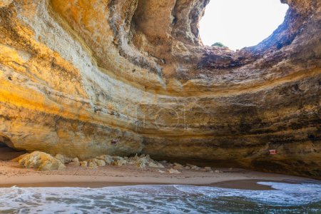 Benagil caves in Algarve Portugal. October 11, 2023.