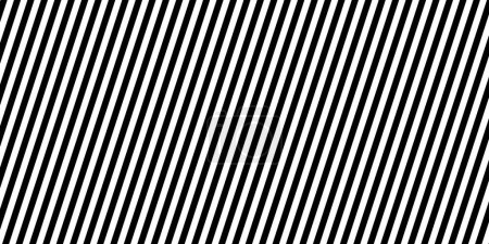 Foto de Patrón de líneas diagonales en blanco y negro. Repetir rayas rectas textura fondo - Imagen libre de derechos