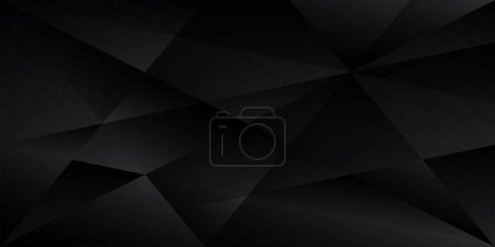 Abstract shadow of mirror transparency and gradient effects background dark tone