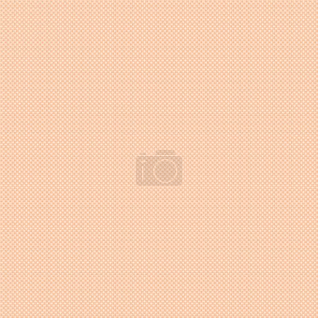 Illustration for Sackcloth seamless pattern peach tone background vector illustration. Textile peach color background. - Royalty Free Image