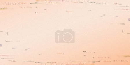 Peach tone paper background with riso print dirty effect transparency vector illustration have blank space.