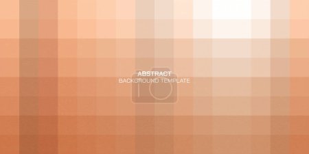 Abstract peach tone square table rough texture background vector illustration.