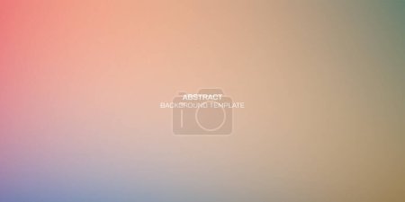 Illustration for Abstract pastel gradient soft background vector illustration. - Royalty Free Image