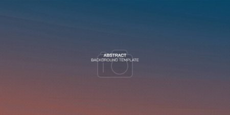 Abstrakter Himmel bei Sonnenuntergang Vektorillustration digitaler Aquarell-Stil mit holzfreier unbeschichteter Papiertextur. Dramatischer Himmelshintergrund.