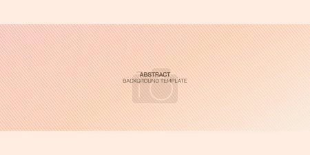 Ilustración de Patrón diagonal monocromático de tonos melocotón, rosa y beige colores fondo vector ilustración. - Imagen libre de derechos