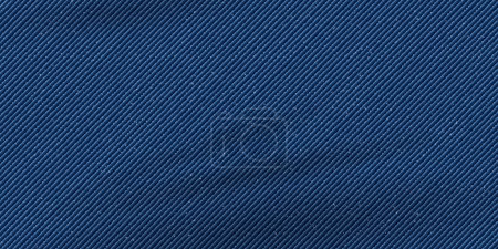 Illustration for Denim blue jean textile pattern background vector illustration. - Royalty Free Image