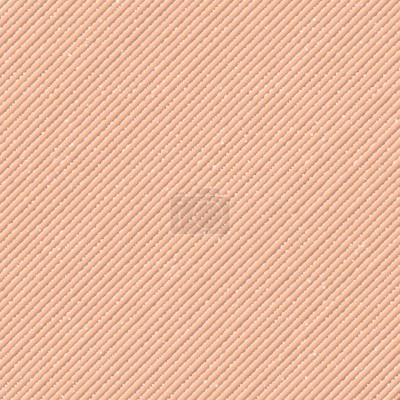 Peach fuzz textile closed up pattern vector illustration. Textile peachy color background.