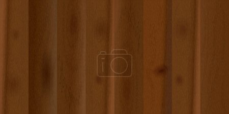 Illustration for Cut timber panels graphic background vector illustration. Wooden texture pattern. - Royalty Free Image