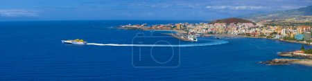 Los Cristianos and rapid ferry Fred Olsen Express, Tenerife, Canary Islands, Spain