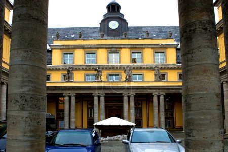 Foto de Múnich, Baviera, Alemania, 15 de febrero de 2007, sede de la compañía de reaseguros de Múnich, El edificio principal fue construido en 1912 / 13 - Imagen libre de derechos