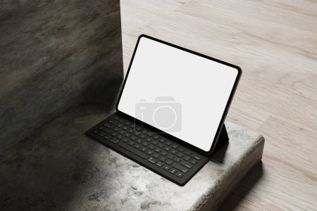 Photo for Tablet Mockup for showcasing your design to client - Royalty Free Image