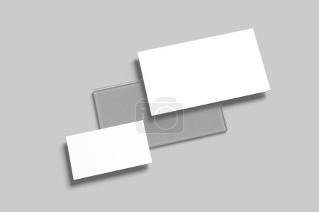 Foto de Páginas web minimalistas Mockup para mostrar su diseño a los clientes - Imagen libre de derechos