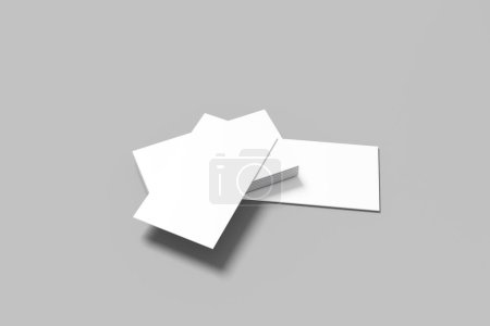 Photo for Clean Business Card Mockup for showcasing your design to clients - Royalty Free Image