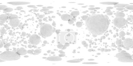 Foto de Una colección de burbujas translúcidas suspendidas en el aire, creando una escena etérea. equirectangular 360 grados panorama vr contenido de realidad virtual - Imagen libre de derechos