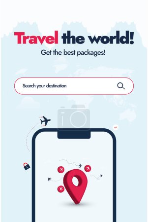 2024 travel adventures, book best packages, explore the world, and create unforgettable memories. Find your perfect destination and start planning today. Travel agency Mobile Booking App